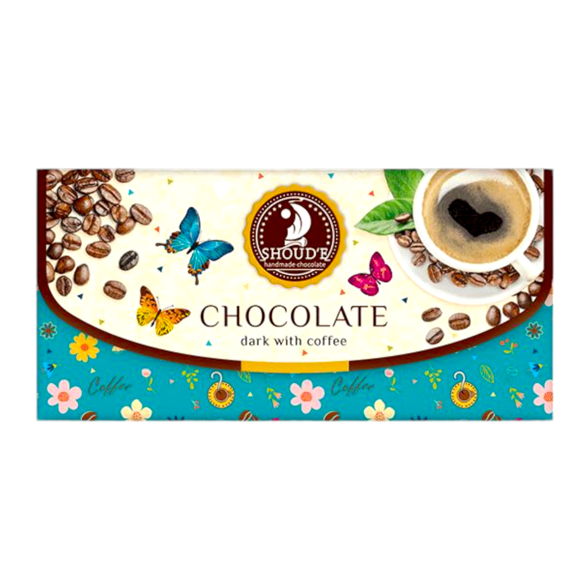 ちょこ Ciocolata Neagra cu Cafea Clutch SHOUD'E 70gr - Magazin Bucuria