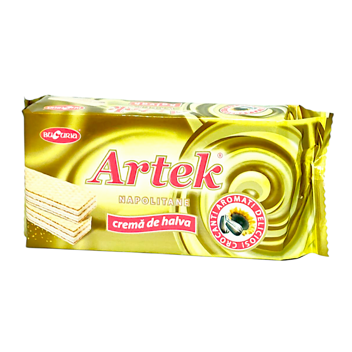 Napolitane ARTEK cu crema de halva - Magazin Bucuria