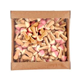 Biscuiti Ciupercute cu Iaurt si Capsuni 300gr