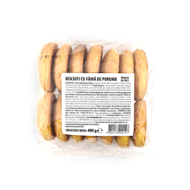Biscuiti cu Faina de Porumb 400gr