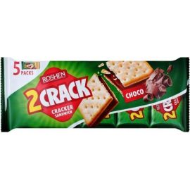 Biscuiti cu Umplutura de Ciocolata Roshen 2 Crack 190gr