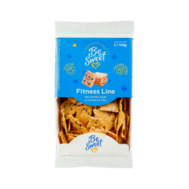Biscuiti Fara Zahar cu Seminte si Fibre Fitness Line BeSweet 140gr