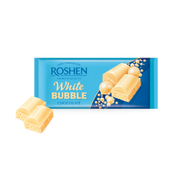 Ciocolata aerata alba 80g Roshen