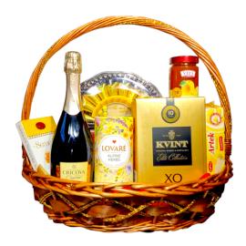 Cos Cadou de Sarbatori (Gold)