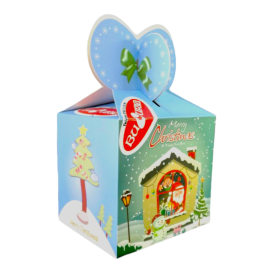 Cutie Cadou de Sarbatori cu Bomboane (Craciun Fericit) 400g