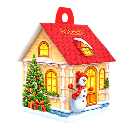 Cutie Cadou Sarbatori (Casuta Dulce) Roshen 274g