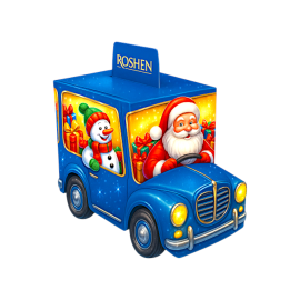 Cutie Cadou Sarbatori  (Masina lui Mos Crăciun) Roshen 330g