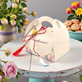 Cutie Martisor cu Bomboane Bucuria (Va multumim) 250g