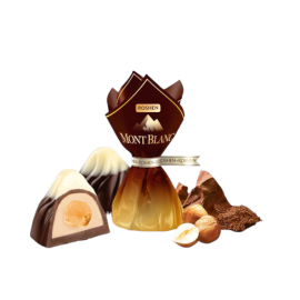 Mont Blanc cu alune de padure intregi Roshen