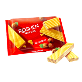 Napolitane cu alune 72gr Roshen