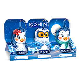 Set Figurine Sarbatori (Prietenii iernii) Roshen 3x20g