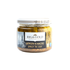 Sprot in Ulei Riga Gold 250G