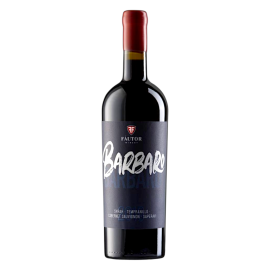 Vin rosu sec BARBARO Tempranillo, Cabernet Sauvignon, Syrah si Saperavi Crama Fautor 0.75L