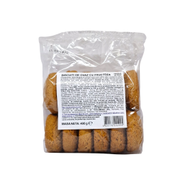 Biscuiti de Ovaz cu Fructoza 400GR.