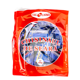 Bomboane Bucuria cu pruna tocata in ciocolata neagra "Chisinaul de Seara" 250g