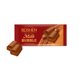 Ciocolata Aerata cu lapte 80g Roshen
