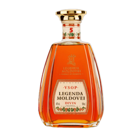 Coniac - Divin Legenda Moldovei 5 Ani 0.5L  40% alc.