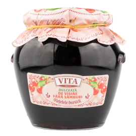 Dulceata de visine fara samburi VITA 680gr