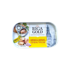 Ficat de cod marinat cu dafin si piper Riga 115g