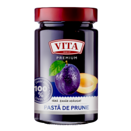 Pasta de Prune Fara Zahar VITA 370gr.