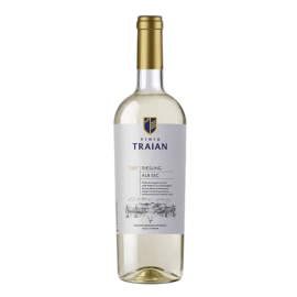 Vin alb sec Vinia Traian Riesling 0.75L