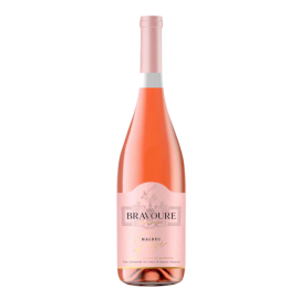 Vin Rose Sec Malbec Bravoure Crama Chateau Cristi 0.75l