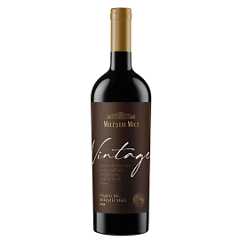 Vin Rosu sec Negru de Milestii Mici An 1988  Vintage 0.75L