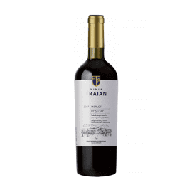 Vin rosu sec, Vinia Traian Merlot, 0.75L