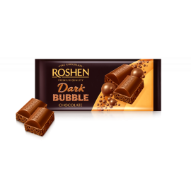 Ciocolata Aerata neagra 80g Roshen
