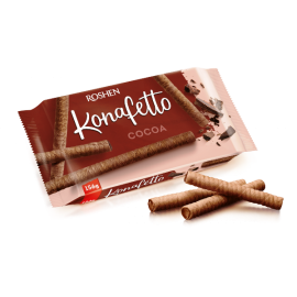 Konafetto cu ciocolata 156g Roshen