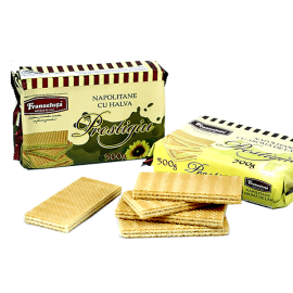 Napolitane cu halva "Prestigiu", Franzeluta