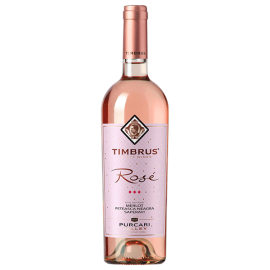 Vin rose sec, Timbrus Merlot, Feteasca Neagra si Saperavi, 0.75L